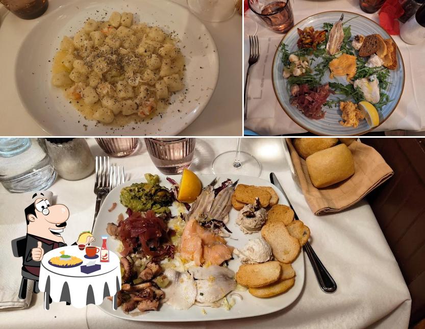 Piatto di formaggi al Al Porton