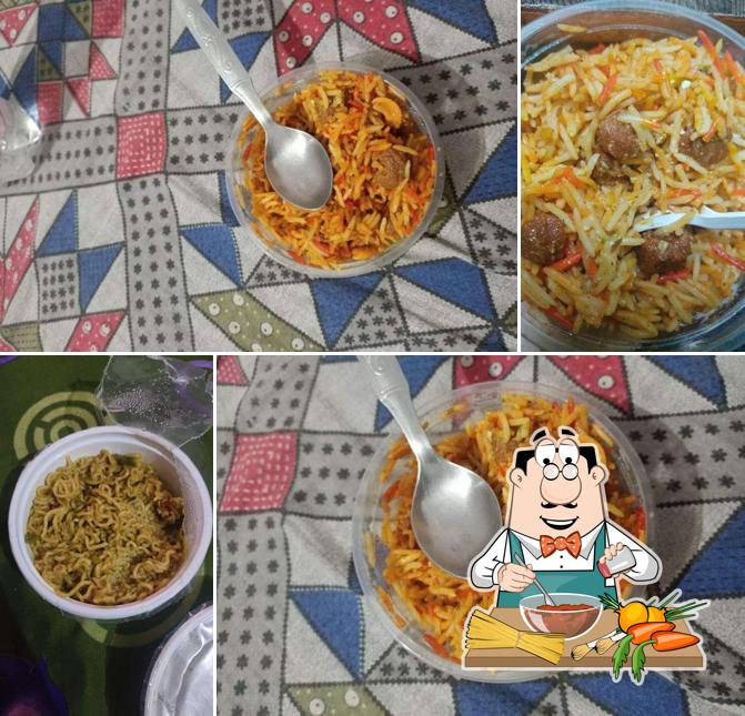 Spaghetti bolognese at Ande Ka Funda