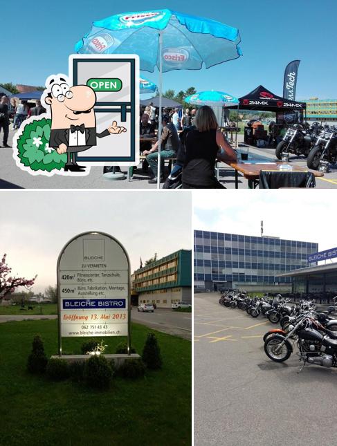 Gli esterni di BLEICHE BISTRO