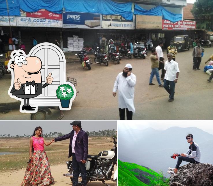 Check out how Hotel Sri Srinivasa looks outside