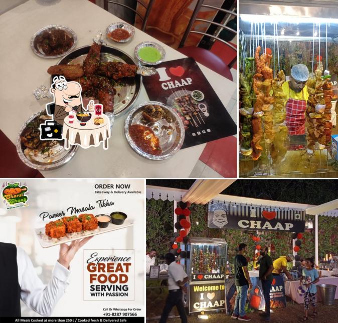 Meals at I Love CHAAP Food Van