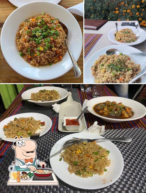 Fried rice at Kyaroo House