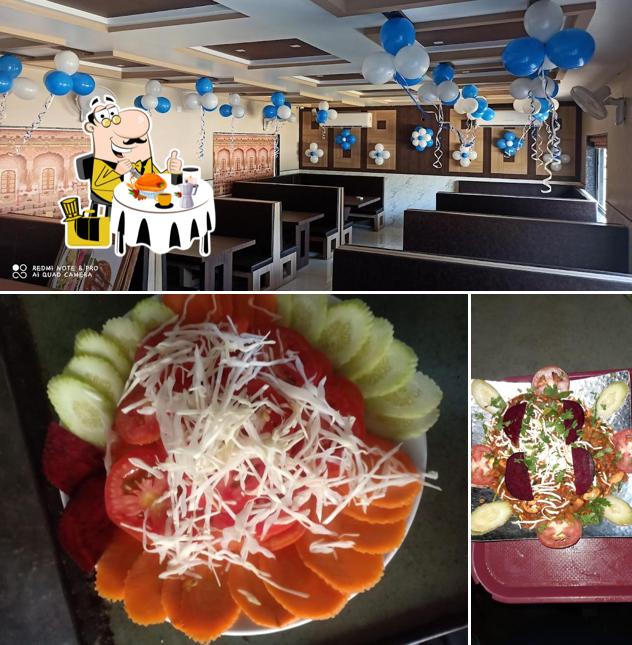 Food at Radhe Rajwadi hotel