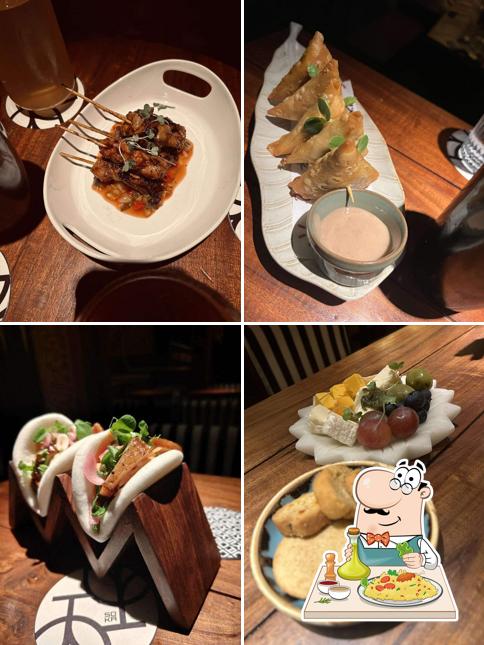 Food at SOKA Cocktail Bar