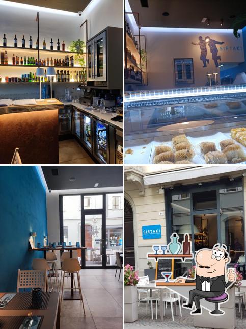 Gli interni di Sirtaki Cucina e Bottega Greca Gli interni di Sirtaki Cucina e Bottega Greca