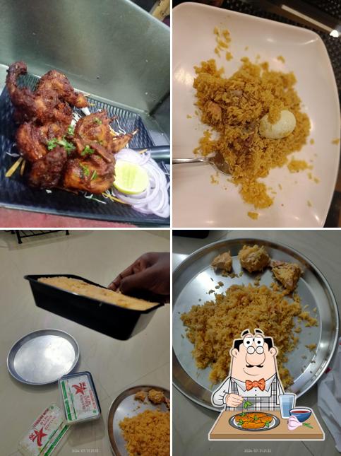 Chicken wings at Sk 7 star Ambur Biriyani