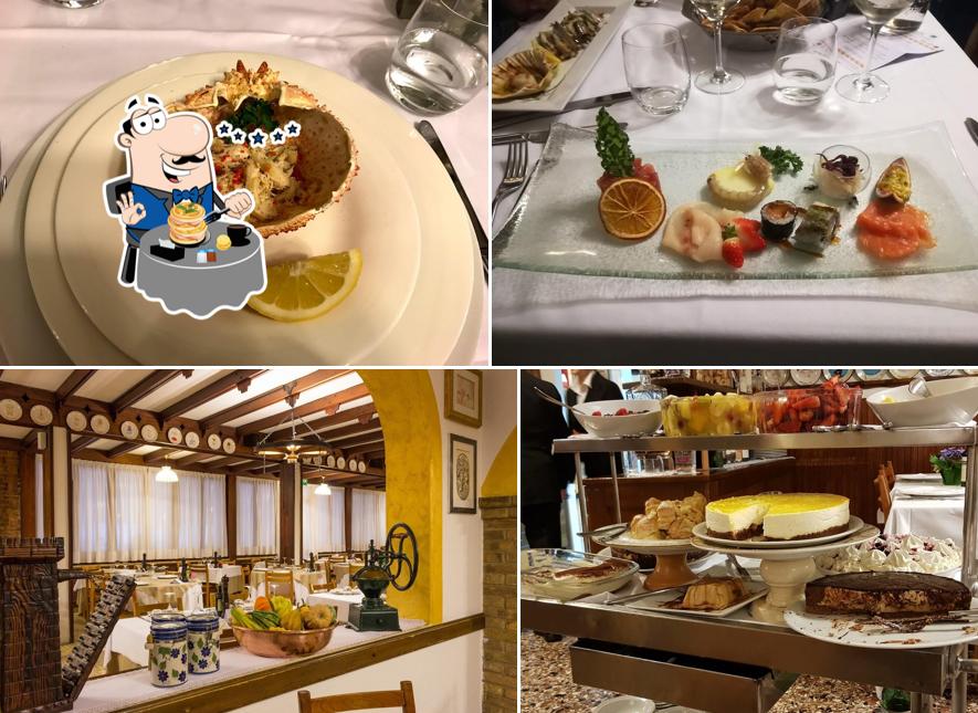 Platti al Trattoria Guaiane