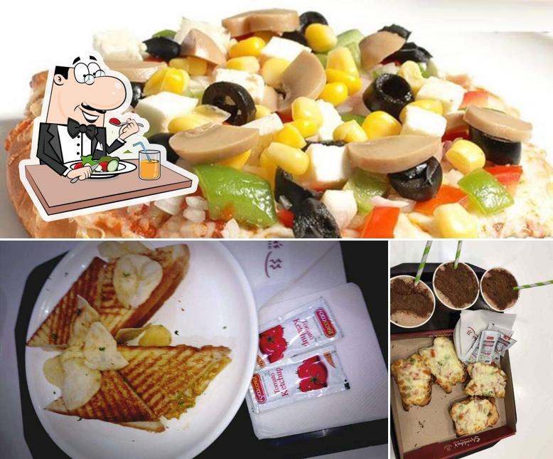 Food at Shambhu's Coffee Bar