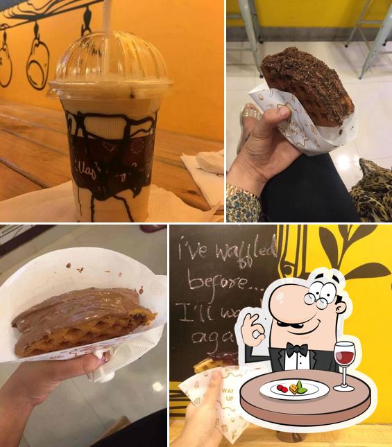 Food at The Belgian Waffle Co