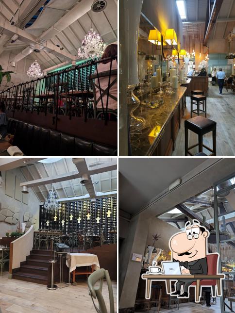 Gli interni di Lait Ristorante