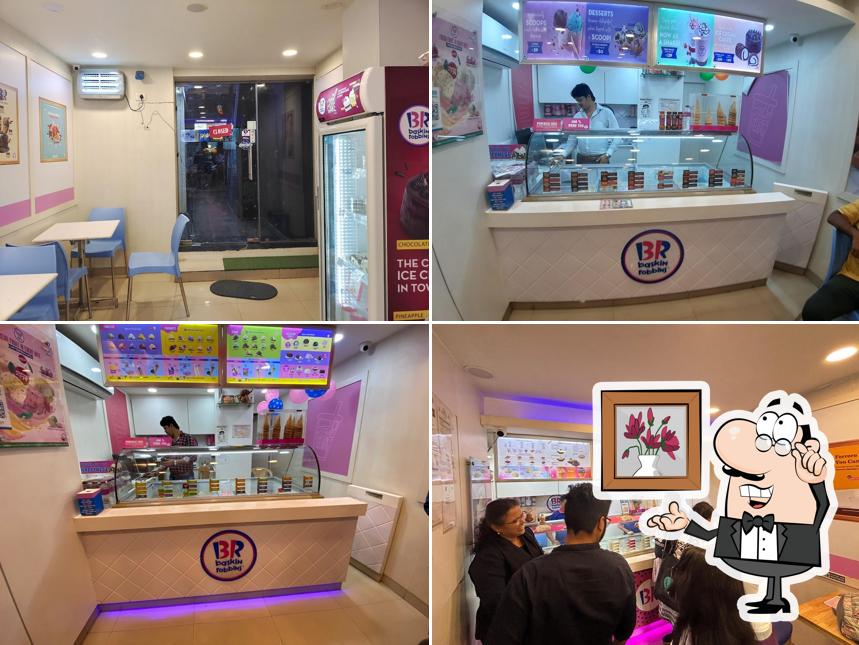 Check out how Baskin Robbins looks inside
