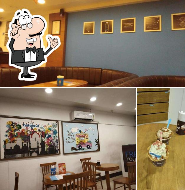 The interior of Hangout - Ice Creams
