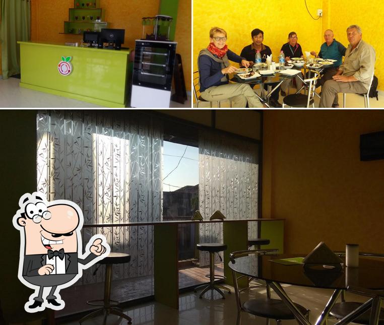 Among different things one can find interior and dining table at Fruit Lyrics