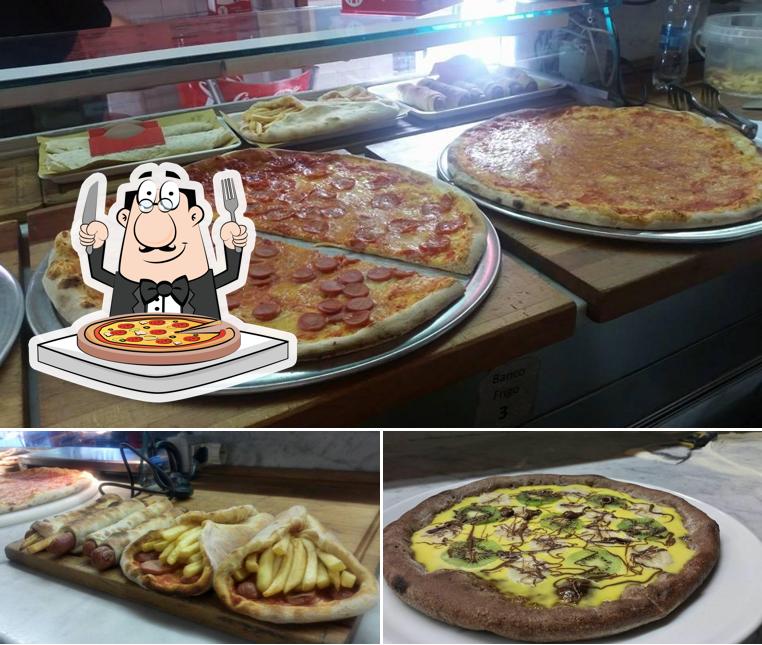 Scegli una pizza a La Pizza in piazza