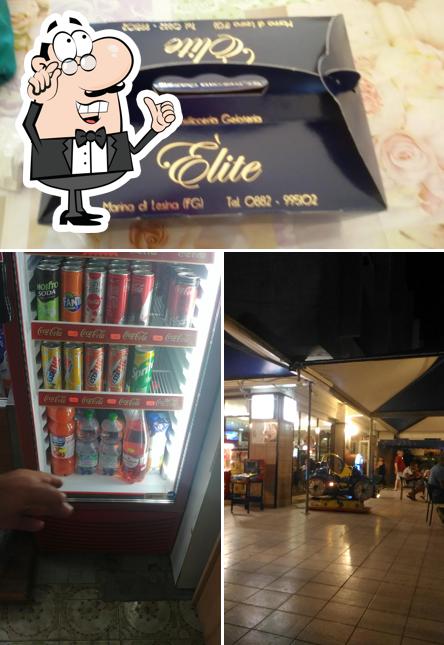 Gli interni di Bar Gelateria E'lite