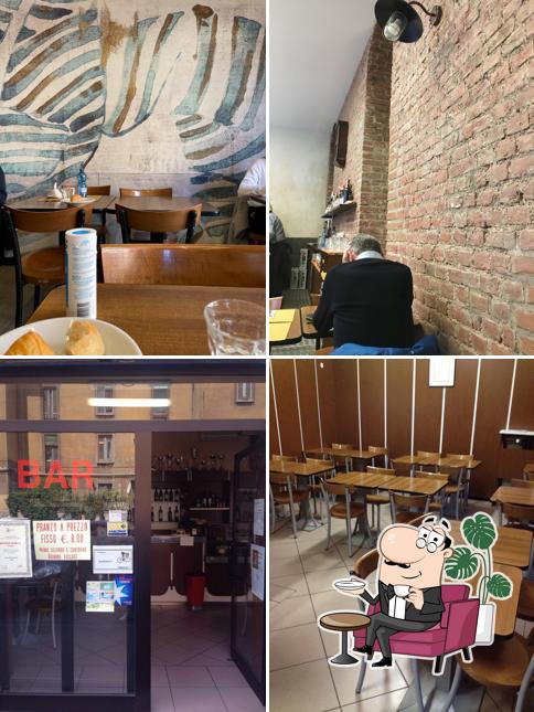 Gli interni di Trattoria Brunelli