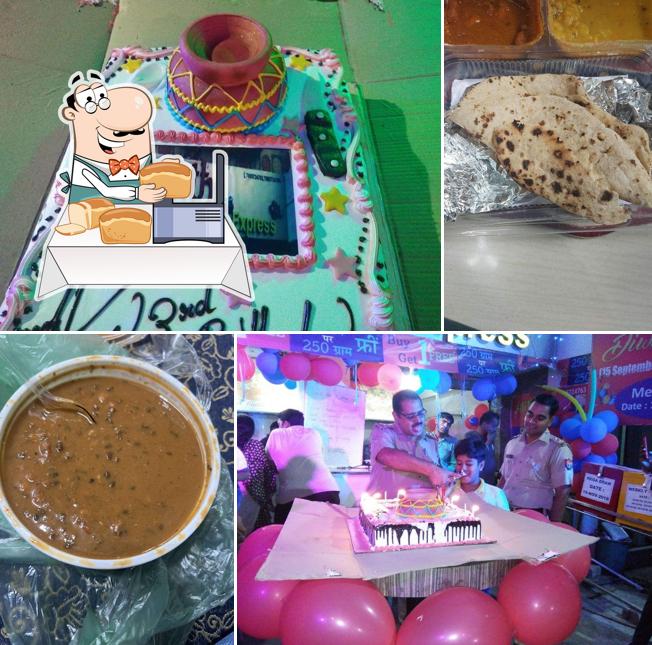 Garlic bread at ATITHI EXPRESS FOOD PLAZA