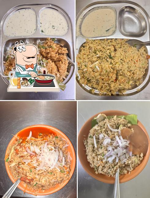 Fried rice at Amulya Chats and Tiffin Center