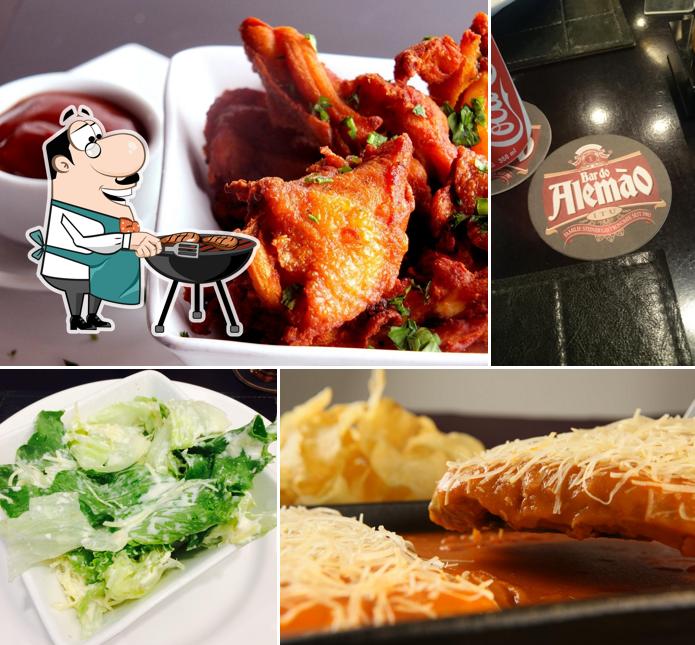 Escolha refeições de carne no Café e Confeitaria Bar do Alemão