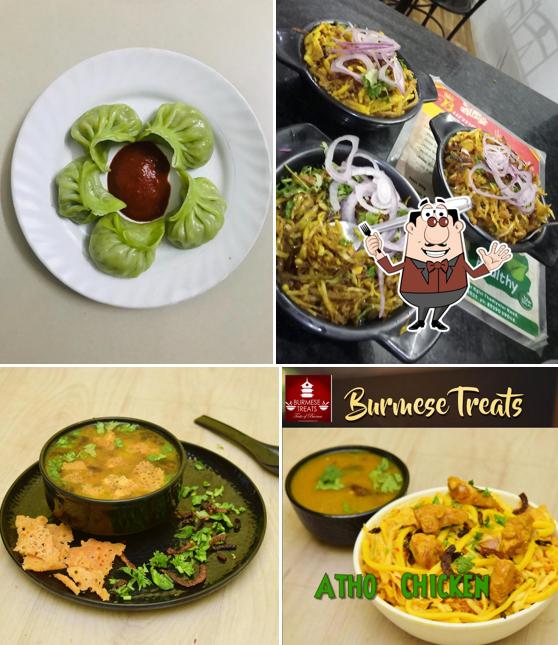 Meals at Burmese Treats, Saravanampatty