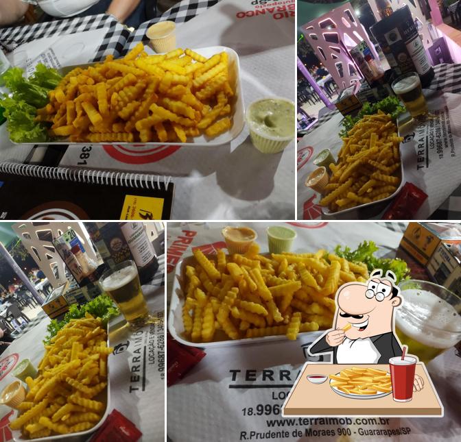 Batata frita em Empório Grill