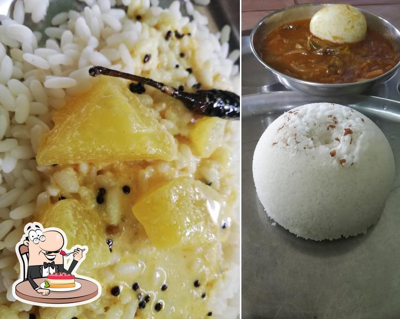Homely Food serves a variety of sweet dishes