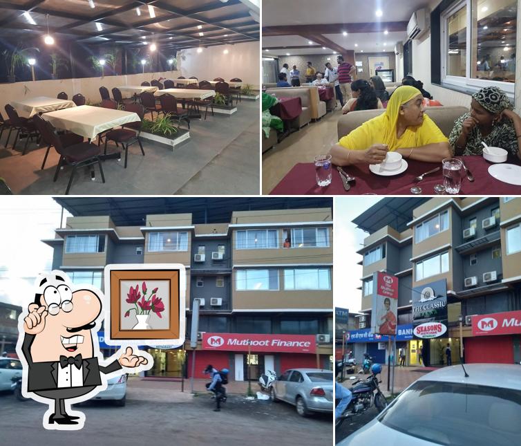 This is the picture displaying interior and exterior at Hotel Seasons Verna