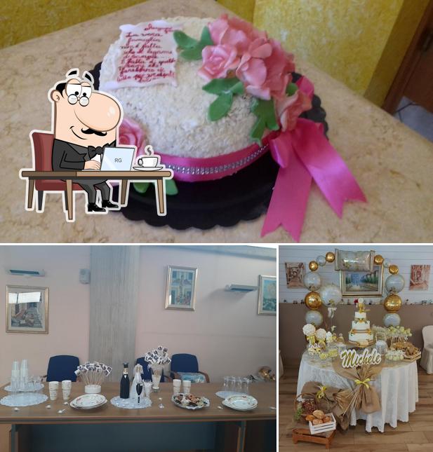Tra le diverse cose da Laboratorio dolciario Cake Design Cagnano Varano si possono trovare la interni e cibo