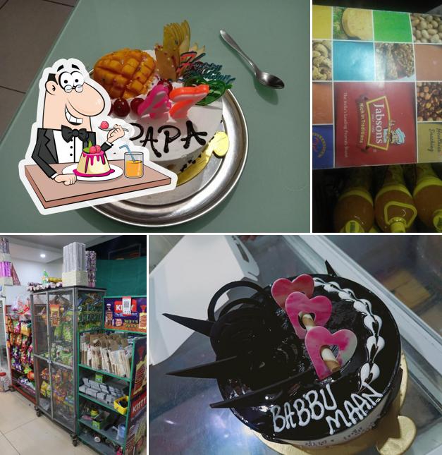 Enjoy one of the sweet dishes