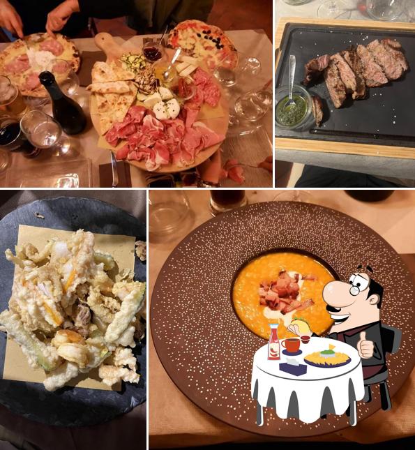 Piatto di formaggi al Ristorante Corsini