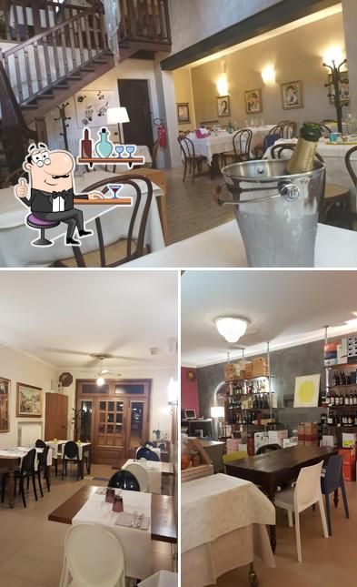 Dai un’occhiata alla immagine che presenta la interni e tavolo da pranzo di Ristorante Pizzeria Sport "Da Luigi"