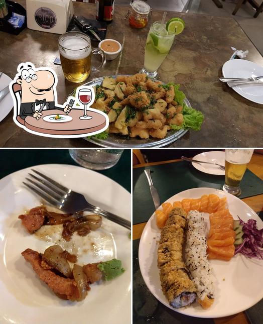 Comida em Restaurante Rodízio Rico