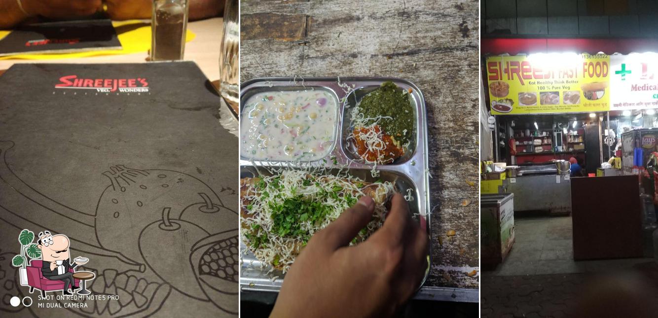 The interior of Shreeji Fast Food