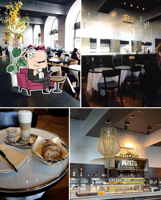 Gli interni di Gran Café Motta