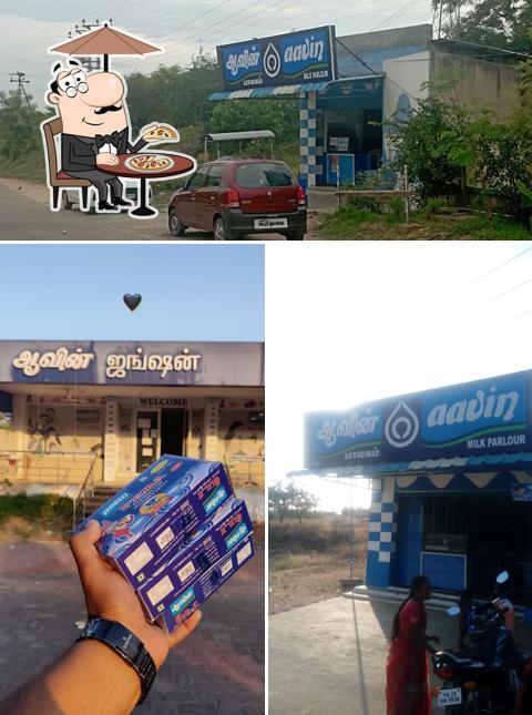 Check out how Aavin Palagam looks outside