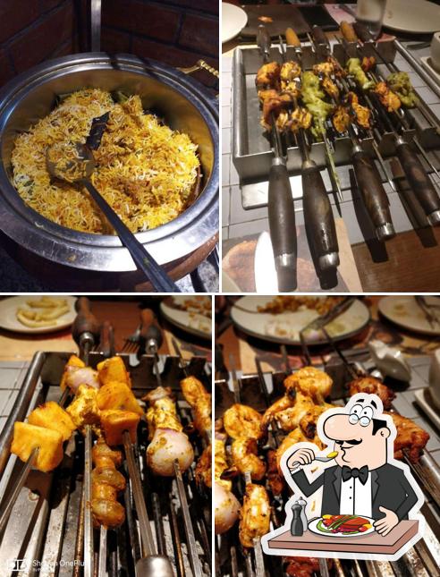 Food at Barbecue Nation