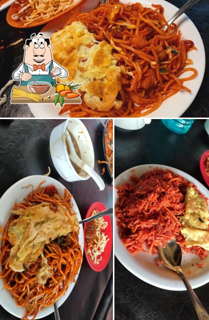 Spaghetti bolognese at Darekar's Multicuisine