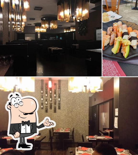 Gli interni di Hiro Restaurant