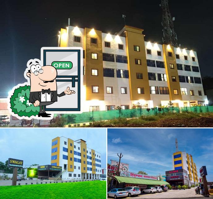 Check out how Hotel Swagat And Lodging looks outside