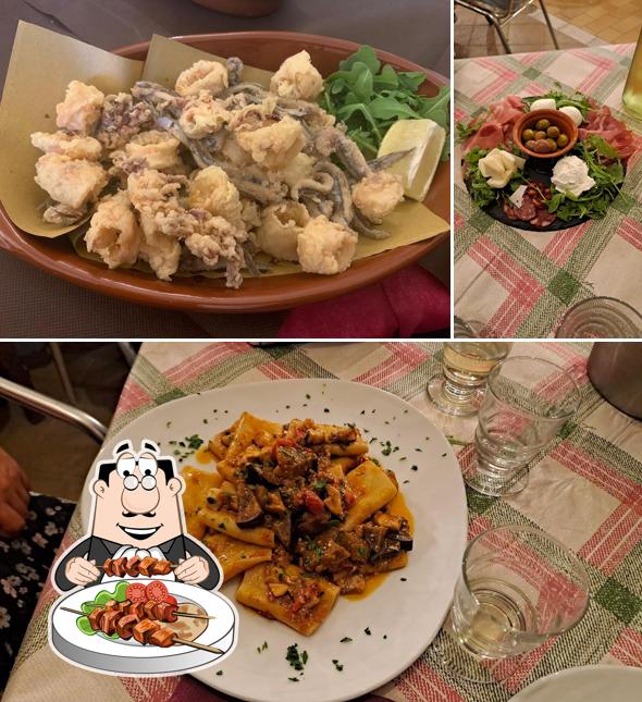 Platti al Osteria Nanninella