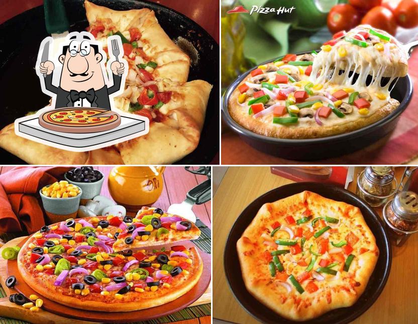 Pick pizza at Pizza Hut