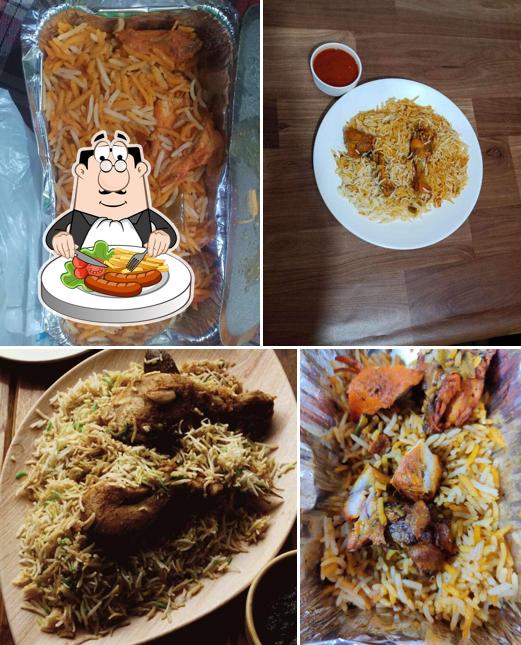 Meals at Rashid Biryani Plaza