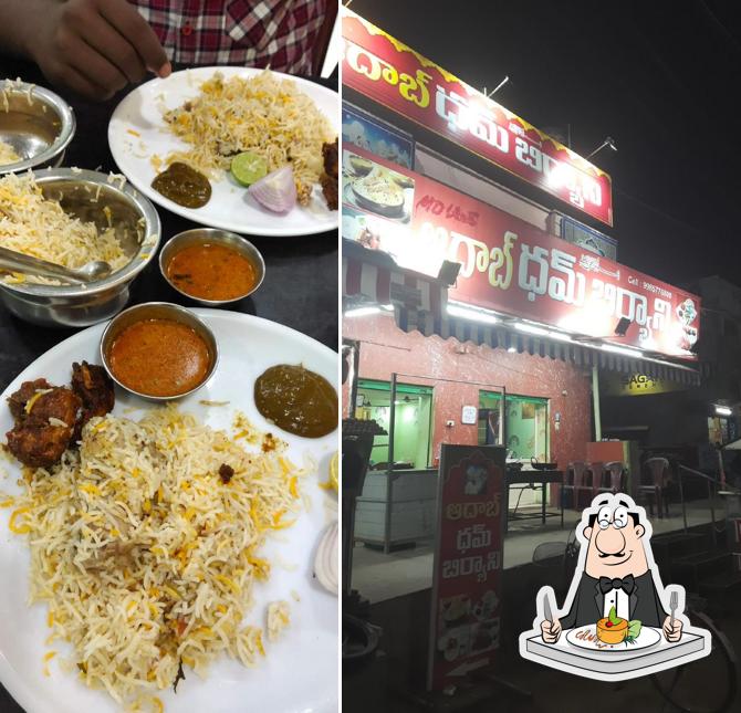 Food at AADAB DUM BIRYANI