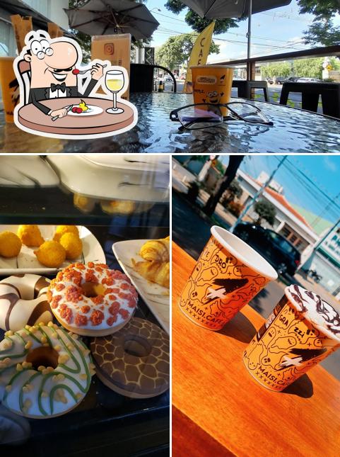 Esta é a imagem apresentando comida e exterior a Mais1 Café - Indaiatuba