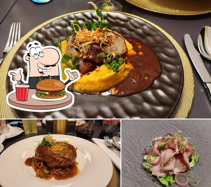 Prenditi un hamburger a Restoran Nobel
