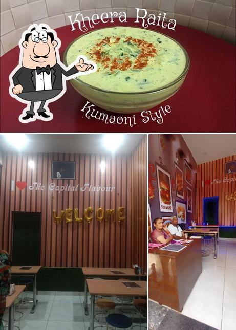 THE CAPITAL FLAVOUR RESTAURENT is distinguished by interior and food