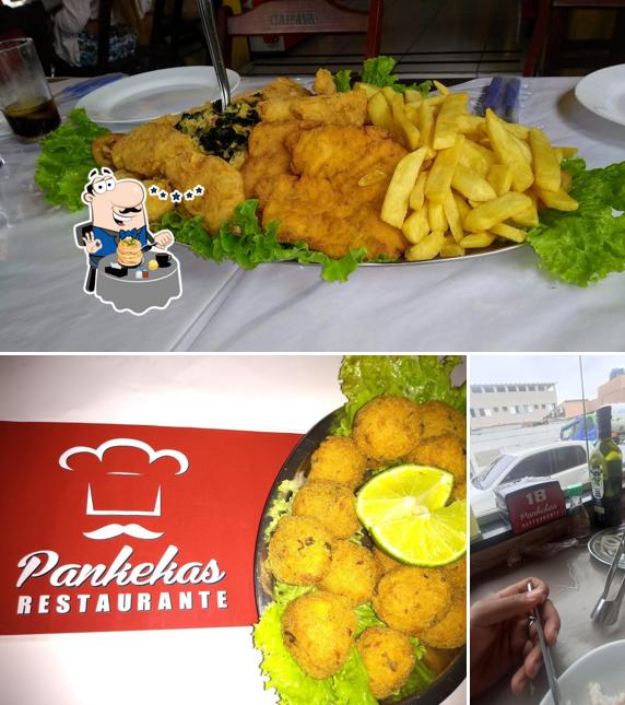 O Restaurante Pankekas se destaca pelo comida e bebida