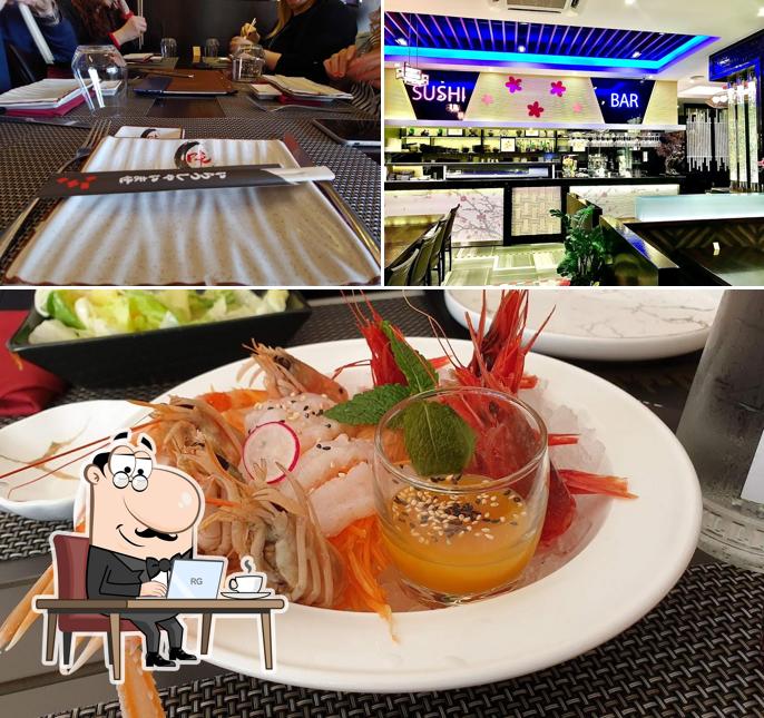 Guarda la foto che presenta la interni e frutti di mare di Ristorante Cinese Giapponese Hong Kong