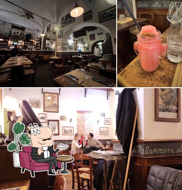 Dai un'occhiata agli interni di Saltimbocca ristorante