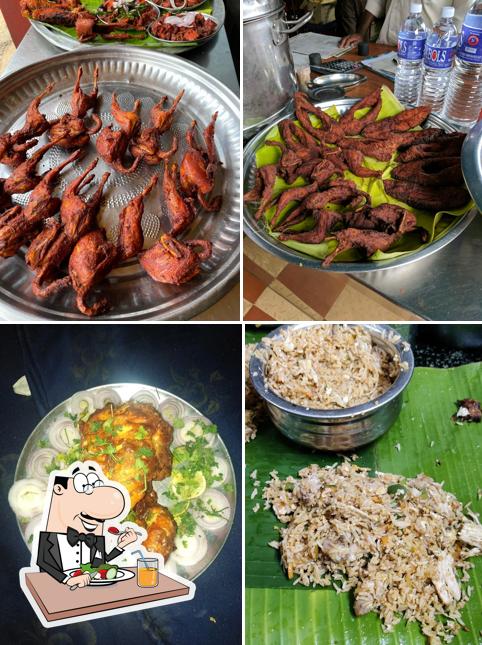 Food at Thambi Prabakaran Restaurant